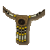 Yellow Indian necklace